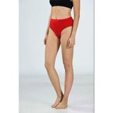 Jiber Kadın Bato Bikini Külot 652 - 12 Adet - S - Kırmızı