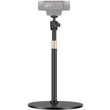 jidinung Web Kamerası Tripod Sehpası Masa Yüksekliği Ayarlanabilir ve 360° Dönebilen Logitech Webcam C922 C930e C920S C920 C615 C960 ve BRIO ve 1/4 "Dişli Diğer Cihazlarla Uyumlu