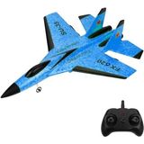 Jiefabaihuo2 Hulv Su 35 Avion Rc Uzaktan Kumanda Uçak Kontrolörü Su-35 Avcı Modeli Uçak - Sarı (Yurt Dışından) - Mavi