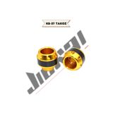 JİEKAİ Arora Cappucino 50-125uyumlu Motosiklet Teker Koruma Takozu Aks Takoz Gold *KB-37