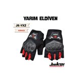 JİEKAİ BİSİKLET ELDİVENİ (KIRMIZI)