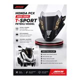 JİEKAİ JK Honda PCX SPOR CAM 2025-2026 *T*-Sport Ön Cam - PETEKLİ MODEL (GOLD)