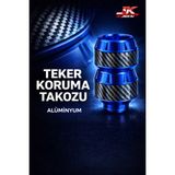 Jiekai Kb-37 Renkli Ön Teker Takozu - Mavi