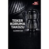 Jiekai Kb-37 Renkli Ön Teker Takozu - Siyah