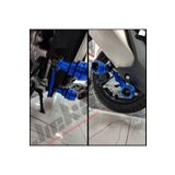 JİEKAİ *MAVİ* Egzoz Koruma Takozu CNC Model Tüm Scooter Modellerine Uyumlu RM-04