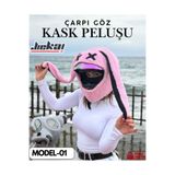 JİEKAİ MODEL-01 KASK PELUŞU-KILIFI TEK EBAT ÇARPI GÖZ