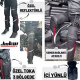 Jiekai Motorcu Dizlik Yünlü Yünlü Dizlik Içi Su Geçirmez