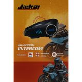 Jiekai Motosiklet Kameralı Intercom Ikili Eşleşme ( Hafıza Kart Hediyeli ) - Siyah