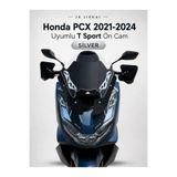 JİEKAİ PCX SPOR CAM 2021-2024 Uyumlu T Sport Ön Cam - SİLVER