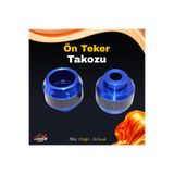 JİEKAİ RKS SRK125R Uyumlu Ön Teker Takozu Renkli *Mavi*