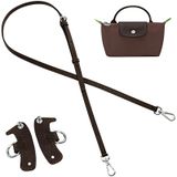 jiesinlov Deri Çanta Omuz Askısı Yedek Crossbody Ayarlanabilir Dönüşüm Kiti Xs Le Pliage Yeşil Mini Kılıfı Moka (Mocha) için Fit