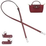 jiesinlov Le Pliage XS Mini Pouch için sığır derisi çanta kayış değiştirme seti yedek ayarlanabilir Crossbody omuz askısı, Yeni nar, Breite:1.2cm