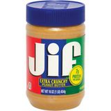 Jif Extra Crunchy Yer Fıstığı Ezmesi 454 G (5'Li Paket)