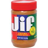 Jif Fıstık Ezmesi Creamy 454 gr Glutensiz ve Vegan Uyumlu Sağlıklı Atıştırmalık