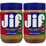 Jif Fıstık Ezmesi Extra Crunchy Peanut Butter 2 x 454 gr