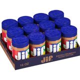 Jif Fıstık Ezmesi Extra Crunchy Peanut Butter En Lezzetli Olan 12 x 454 gr