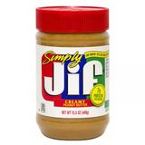 Jif Simply Yer Fıstığı Ezmesi 440 G (5'Li Paket)