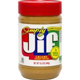Jif Simply Yer Fıstığı Ezmesi 440 G (6'Li Paket)