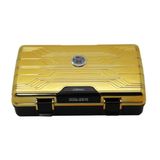 Jifeng Seyahat Tipi Puro Kutusu Humidor Gold (10Cigar)