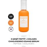 Jigott Kolajen ve 5 Çeşit Peptit İçeren Canlandırıcı Esans Serum Collagen Peptide Essence