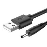 jiheousty USB DC 3.5 V şarj kablosu değiştirme için Foreo Luna/Luna 2/Mini/Mini 2/Go/Luxe yüz temizleyici USB şarj kablosu 100 CM