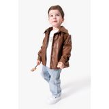 Jikko Baby Deri Ceketli Bayramlık & Hediyelik 3'lü Erkek Çocuk Takımı 9089