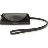 Jil Sander Siyah Deri Anahtarlık - Standart