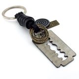 Jilet Orjinal Deri Metal Anahtarlık KC080