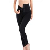 Jilly Jo Agraflı Yüksek Bel Korse Tayt, Pamuk Polyester Karışım Agraflı Yüksek Bel Korse Tayt 5520