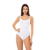 Jilly Jo Ayarlanabilir Askılı Çıtçıtlı Body Korse, Kadın, Beyaz, M Beden