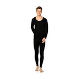 Jilly Jo Erkek Siyah Termal İçlik Takım,%65 Polyester,%30 Viskon,%5 Likra
