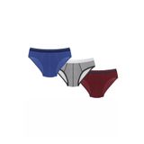 Jilly Jo Erkek Slip Külot, 3'lü Set, Çok Renkli, L Beden