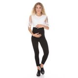 Jilly Jo Hamile Taytı, Esnek Bel Bölgesi, Siyah, 46 Beden