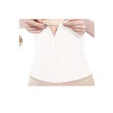 Jilly Jo Kadın Beyaz Agraflı Bel Korsesi, L/XL Beden