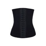 Jilly Jo Kadın Siyah Agraflı Bel Korse Sıkılaştırıcı, M Beden, Pamuk Polyester Karışımı