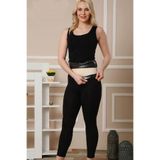 Jilly Jo Sauna Takım, Termal İç Giyim, Siyah, Unisex