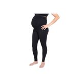 Jilly Jo Siyah Dikişsiz Soft Hamile Taytı, 2XL Beden