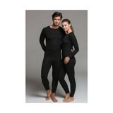 Jilly Jo Termal İçlik Takım, Unisex, Siyah, Kışlık Iç Giyim Alt-Üst