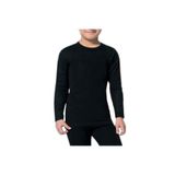 Jilly Jo Unisex Çocuk Termal Fanila, 5-7 Yaş, Siyah