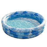 Jilong 51641 Mavi 122x25 cm 3 Halkalı Şişme Çocuk Havuzu