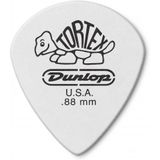 Jim Dunlop 478R.88 Tortex White Jazz III Pena (0.88 mm)