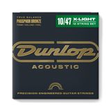 Jim Dunlop Dunlop Fosfor Light Akustik Gitar Telleri DAP1047J (12'li Paket)