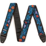 Jim Dunlop JH24 Jimi Hendrix Blacklight Monterey Blue Gitar Askısı