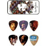 Jim Dunlop Jimi Hendrix Hear My Music 6lı Pena Seti (Medium)