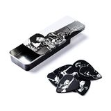 Jim Dunlop Jimi Hendrix Silver Portrait 6lı Pena Seti (Heavy)