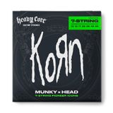 Jim Dunlop KRHCN1065-7 Korn Heavy Core Takım Elektro Gitar Teli (