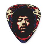 JIM DUNLOP Pena Jimi Hendrix, Güçlü, 6 Adet, Yıldız