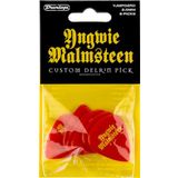 JIM DUNLOP Pena Signature Yngwie Malmsteen Delrin 2 mm 6 Adet, Kırmızı