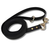 JIM HODGES DOG TRAINING Sakızlı Köpek Tasması, Biothane, Köpek Eğitim Tasması, ABD'de Üretildi, 4 Ayak, Çeşitli Boyutlar ve Renkler (5/8, Siyah)