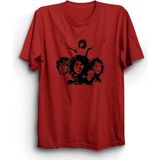 Jim Morrison, The Doors, Rock Metal Tişört - XS - Kırmızı